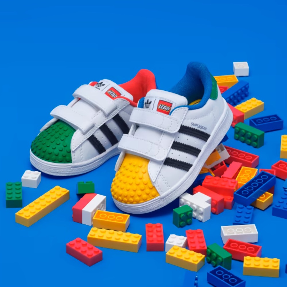 Adidas Superstar x Lego Kids Sneakers